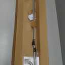 Zenna Home Adjustable Curtain Tension Rod with Decorative Round Finials, No Drill Small Window Rod, Easy Install Expandable Tension Curtain Rod for Windows, 28 to 48 Inch, Brushed Nickel