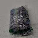 Verdusa Women's Vintage Cheetah Print Micro Shorts Tiered Layered Y2k Shorts Low Waist Bloomers (Large, Multi Blue)