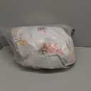 NTBED Unicorn Printed Zipper Bedding Sets Twin for Kids Girls Lightweight Microfiber Floral Rainbow Comforter Set with Fitted Sheet Pillow Covers, Blue Purple