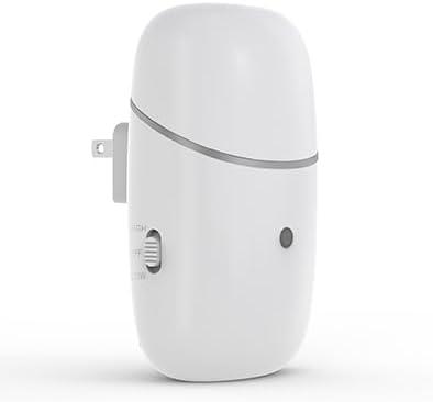 Plug in Waterless Diffuser, Up to 500 Sq. FT Coverage, Essential Oil Diffuser for Home, Office, Hotel, Small Wall Silent & Waterless Oil Plug Diffuser for Scent Air
