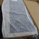 Modway Curl Linen Fabric Upholstered Queen Headboard with Nailhead Trim and Curved Shape in Caf