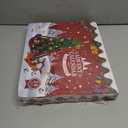 Advent Calendar 2025 - Christmas Tree Building Block Set, 1011 Pieces Christmas Santa Claus Moose Toy Decorations Building Kits for Adults Teen Girls Boys Countdown Calendar Gifts