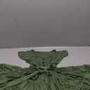 Offshoulder Kids Dress, No Brand, Small, Green