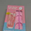 Ice Cube Straw Mold, Pack of 3