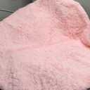 FJZFING Pink Round Rug Ultra-Soft Plush Modern 4x4 Circle Area Rug for Kid's Bedroom, Fluffy Shag Circular Rug for Nursery Room, Non-Slip Home Decor Cute Pink Carpet for Teen's Room