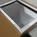 Ruomeng Wall Mirror Rectangle Decorative Mirror 12" x 16" for Entryway, Bedroom, Living Room, Black