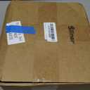 120 Pcs Mini Loaf Pans Disposable Set 3.1x1.5 Inch Paper Pans Rectangle Mold with Plastic Bags and Stickers Winter Valentine's Day Easter Baking Party Supplies for Bread, Meatloaf, Wedding Return Gift