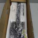 TPSHPTS Battery Operated Wall Sconces Set of 2, LED Rechargeable Wall Light with Remote Control, 3 Colors Dimmable, 350° Rotate, Black Wireless Wall Lamp for Bedroom Living Room, 28.3 Inch