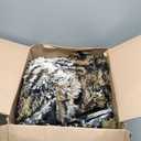 XeGe Luxury Faux Fur Throw Blanket, Soft Tiger Print Big Fluffy Bed Blanket, Shaggy Plush Decorative Farmhouse Couch Blanket, Cute Furry Throw Fuzzy Blanket for Sofa Bed, Tiger Print Brown, 60x90