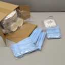 Shellwei 410 Pcs Blue Hydrangea Tea Party Decorations Elegant Floral Paper Plates and Napkins Set Disposable Party Tableware Sets with Cups Knives Forks Spoons Seat Card Favors for 50 Guests