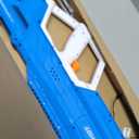 XSHOT Water Hydra Pulse Motor Soaker by ZURU, Motorized Blaster Watergun, Water Blaster, Water Toys, Fills with Water in just 1 Second, Rechargeable Battery (Blue), Large