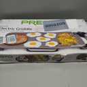 Presto 07062-22-Inch Ceramic Removable Handles Electric Griddle, Grey Ceramic