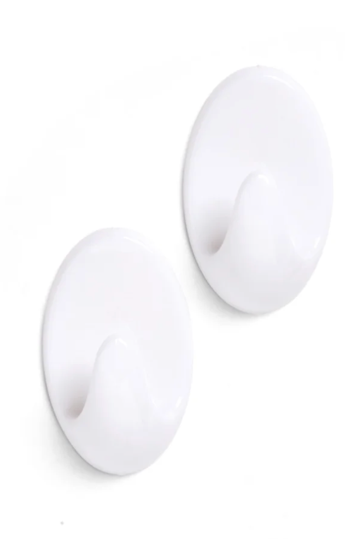 Oval Adhesive Hooks 3 Pack