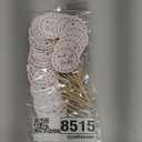 36PCS A Little Sweetheart Is On The Way Cupcake Toppers, Valentine's Day Baby Shower Cupcake Picks for Girl, Sweet Heart Themed First Birthday Party Decoration