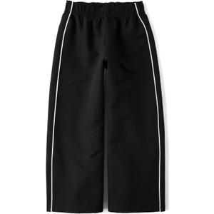 The Children's Place Girls' Cozy Wide Leg Active Track Pants, Size XXL