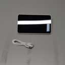 CIS 7in1 Air Quality Monitor, Indoor Humidity Monitor, Temperature, CO2, TVOC, HCHO, Time, Date Display Desktop Air Quality Tester, Air Quality Meters for Home Office Hotel Restaurant School