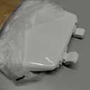 Little2Big Toilet Seat with Built-In Potty Training Seat, Slow Close, Durable Plastic, Made in USA, ROUND, White