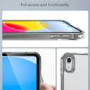 ESR for iPad (A16) 11th/10th Generation Case(2025/2022), Thin and Lightweight, Yellowing Resistant, Hard Acrylic Back, Air-Guard Corners, Flexible Frame, Classic Hybrid Back Cover, Black Clear