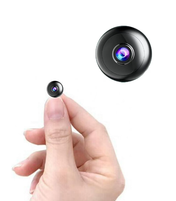 Only 0.9 inch! Hidden Camera with Audio/Video. Mini Small Camera. Spy Hidden Cameras for Home Indoor Use Spy Cam with Night Vision and Motion Detection Baby Monitor Small Mini Wireless Outdoor (1080p)