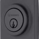 Brinks  Single Cylinder Deadbolt Door Lock for Front Door  Home Improvement & Security  Keyed Entry, Pick Resistant - Matte Black