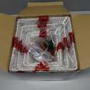 Christmas Lighted Gift Boxes Decorations Set of 4, 2.8Ft Stackable Christmas Nesting Boxes Battery Operated with Timer for Home and Party Decoration