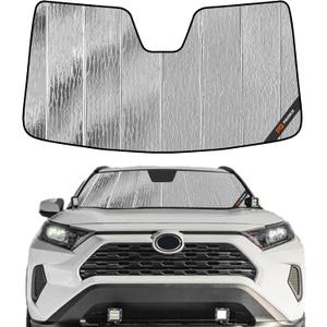 Pigenius Windshield Sunshade for Toyota RAV4 2019-2025, RAV4 Prime 2021-2024 Front Window Shade - AstraGuard