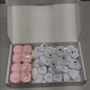 WYMM Happy Birthday Decorations for Women & Men - Surprise Set with Light Up Letters, 30 Tea Light Candles, 2000 Red & Pink Rose Petals - Luminary Bags to Create a Beautiful Happy Birthday Banner Sign