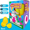 Giraffe 150 Pack Fillable Easter Eggs Bulk Multi Color Empty Plastic Eggs for Kids - Easter Basket Stuffers for Kids Egg Hunt Prizes Party Favors Classroom Prizes Treasure Box Toys