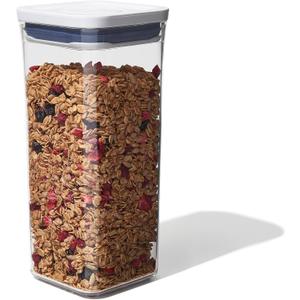 OXO Good Grips POP Container - Airtight Food Storage - Small Square Medium 1.7 Qt Ideal for Granola, Dried Beans and Snacks