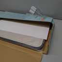 Titanium Cutting Board for Kitchen, Cutting Board Double Sided Food Grade, Pure Titanium/PP, Easy to Clean Large Size 1611 (Silver)