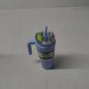 Reduce 24 oz Tumbler with Handle and Straw - Stainless Steel with Sip-It-Your-Way Lid - Keeps Drinks Cold up to 24 Hours - Sweat Proof, Dishwasher Safe, BPA Free - Glacier, Opaque Gloss