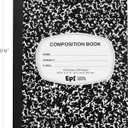 12 Pack - EPI Marble Hardcover Wide Ruled Composition Notebook | 200 Pages (100 Sheets), 9.75 x 7.5 in, Sturdy Sewn Binding | School, Office, Journaling, Notes