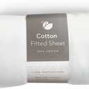 Guava Family Travel Crib Sheet | 100% Cotton Fitted Sheet, Manufacturer-Approved Fit | Soft, Breathable Crib Sheet for Your Baby's Comfort | Unisex Sheet for Infants, Toddlers (New)