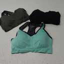 Double Couple Women Racerback Sports Bras for Women High Impact Workout Yoga Gym Fitness Bra 2XL