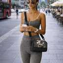 PPZ Color Changing Mini Crossbody Bag, Compact Sling Purse with Adjustable Strap, Lightweight Hands-Free Design