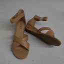 XOXO Women's Alisha Heeled Sandal, TAN, 8.5