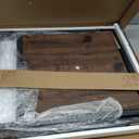 BON AUGURE End Table, Small Side Table for Living Room, Night Stand, Bedside Tables with 2-Tier Storage Shelves for Bedroom, Small Spaces (Rustic Oak)