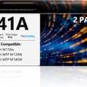 141A Toner Cartridges Black 141A 2 Pack W1410A Replacement for HP141A 141A W1410A 141X W1410X Black Toner Compatible with HP Laser Jet M110w MFP M139w MFP M140w Printer Ink 141A( 2 Black,High Yield )