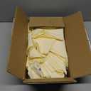 Utopia Home [24 Pack, Ivory] Cloth Napkins 17x17 Inches, 100% Polyester Hemmed Edges, Washable and Reusable Ideal for Parties, Weddings and Dinners