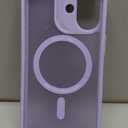 ESR for iPhone 17 Case, Camera Control, Compatible with MagSafe, Shockproof Military-Grade Protection, Magnetic Phone Case for iPhone 17, Classic Hybrid Case, Frosted Purple