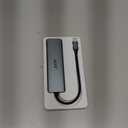 Acer USB C Hub, 7 in 1 Multi-Port Adapter for Laptop, 4K, HDMI Splitter with 2 USB A 3.1 & Type-C to HDMI Data Port, PD 100W Charging, SD Card Reader for Computer, Desktop, Space Grey