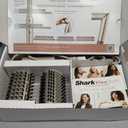 Shark FlexStyle Air Styling & Drying System, Powerful Hair Dryer Brush & Multi-Styler with Auto-Wrap Curlers, Paddle Brush, Oval Brush, Concentrator Attachment, Stone, HD430