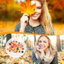 Cunno 150 Pcs Thanksgiving Charms for Jewelry Making Maple Leaf Fall Charms Bulk Autumn Pendants Bracelets Necklaces Earrings DIY Craft Supplies Holiday Decor