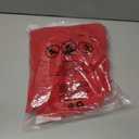 Women's Sexy V Neck Tie Halter Mesh Ruffle Hem Ruched Bodycon Cocktail Party Maxi Dresses (Red, M)