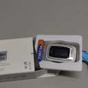 Vibeat Fingertip Pulse Oximeter, Blood Oxygen Saturation Monitor| O2 Meter, Portable SPO2 & Pulse Rate Monitor, Batteries and Lanyard Included (White)