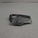 Black Waterproof Rain Boot Shoe Cover with Reflector (1 Pair) (XX-Large)