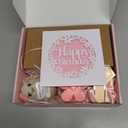 Birthday Gifts for Teen Girls, Cute Pink Birthday Gift Box Set for Girl, Daughter, Sister, Friend