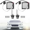 85967-51040 2Pcs Xenon HID Headlight Ballast with Igniter & D4S Bulb for 2006-2014 Lexus IS250 IS350 LS460 RX350 ES350 ES300h GS300 GS350 GX460,Fit for Toyota Prius/Avalon/Venza/Solara 85967-52020