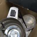 Tribest Soyabella SB-130 Deluxe Automatic Nut Milk Maker & Soy Milk Maker Machine, White/Stainless Steel (Large)