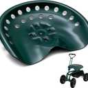MorningRo 1 Pcs Metal Tractor Seat Vintage Tractor Seat for Lawnmower, Forklift, Farm, Home or Bar Stool (Green)